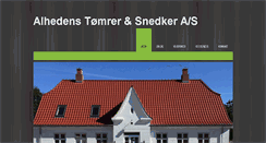 Desktop Screenshot of alhedenstomrer.dk